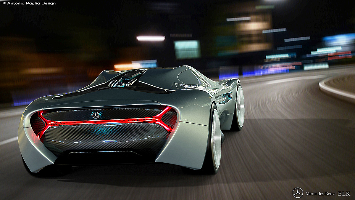 Elk，Benz，Elk electric vehicle，conceptual design，